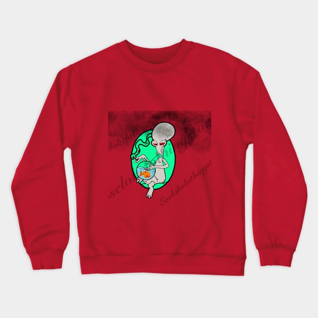 Roger Smoking Crewneck Sweatshirt by Eselokclothingstore